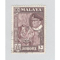 Malaya Johore 163 1960 Sultan Ishmail Used (BP89710)