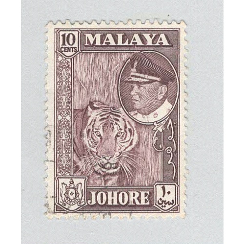 Malaya Johore 163 1960 Sultan Ishmail Used (BP89710)