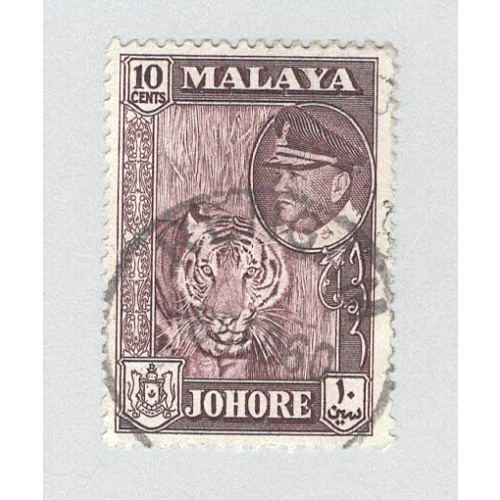 Malaya Johore 163 1960 Sultan Ishmail Used (BP89711)