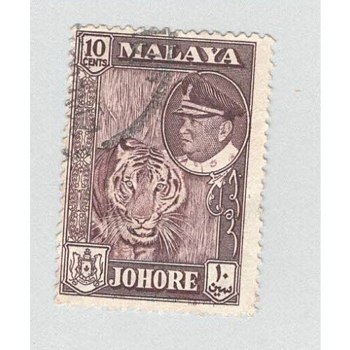 Malaya Johore 163 1960 Sultan Ishmail Used (BP89712)
