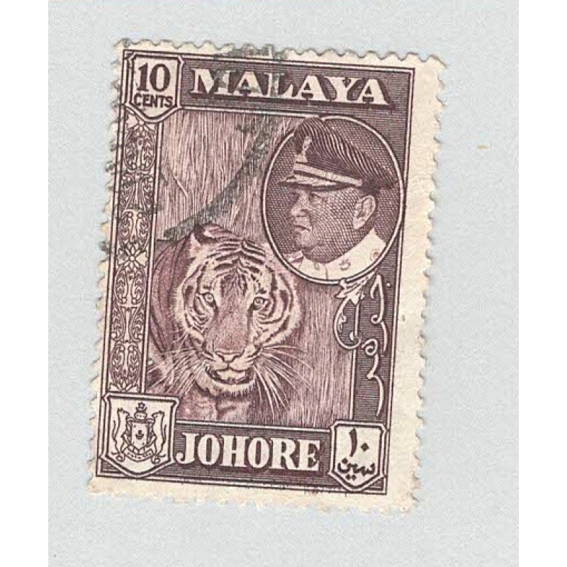 Malaya Johore 163 1960 Sultan Ishmail Used (BP89712)