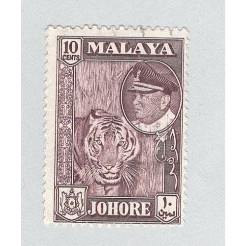 Malaya Johore 163 1960 Sultan Ishmail Used (BP89715)