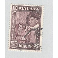 Malaya Johore 163 1960 Sultan Ishmail Used (BP89717)