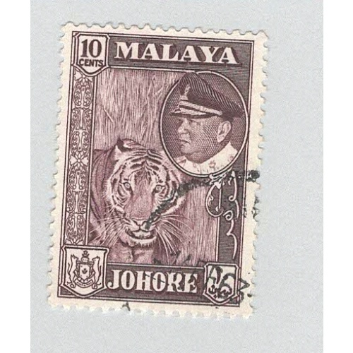 Malaya Johore 163 1960 Sultan Ishmail Used (BP89717)