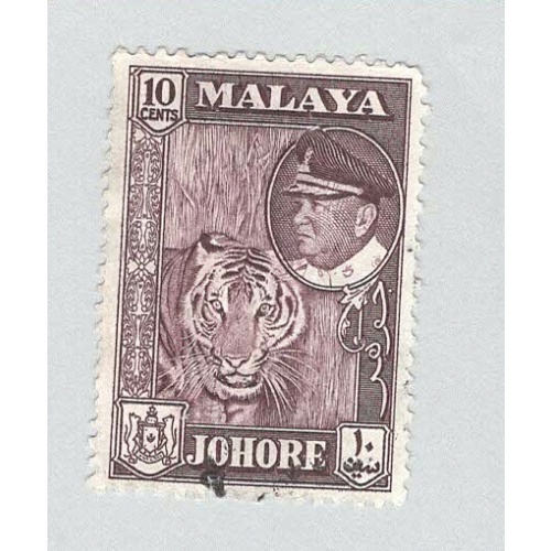 Malaya Johore 163 1960 Sultan Ishmail Used (BP89718)