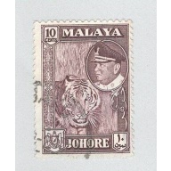 Malaya Johore 163 1960 Sultan Ishmail Used (BP89719)