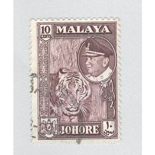 Malaya Johore 163 1960 Sultan Ishmail Used (BP89719)