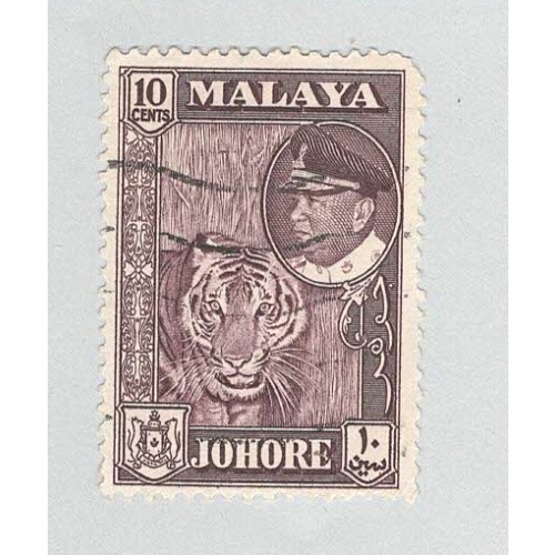 Malaya Johore 163 1960 Sultan Ishmail Used (BP89720)