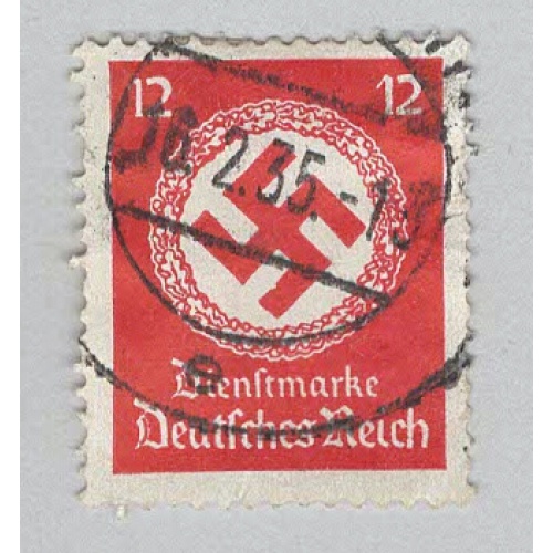 Austria Swastika in a wreath of oak Used (BP89806)