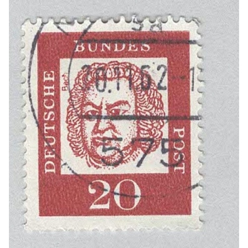 Germany 829 1961 Bach Composer Used (BP89807)