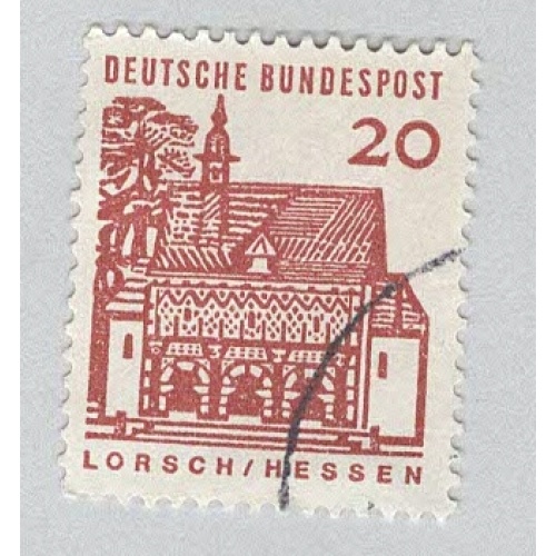 Germany Church brown 20  Used (BP89813)