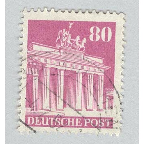 Germany Brandenburg gate pink 80  Used (BP89818)
