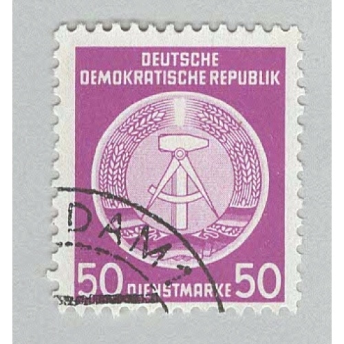 Germany DDR Arms of the Republic Violet 50  Used (BP89830)