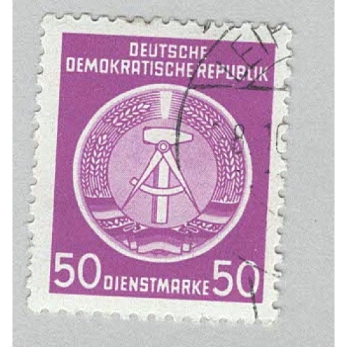 Germany DDR Arms of the Republic Violet 50  Used (BP89831)