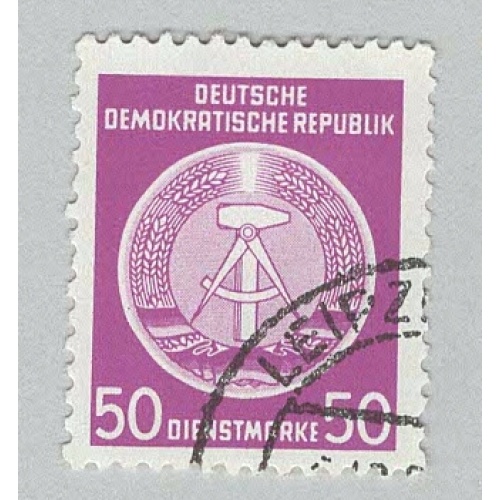Germany DDR Arms of the Republic Violet 50  Used (BP89832)