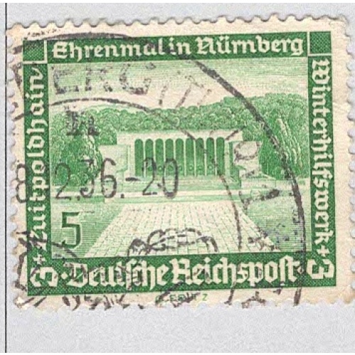Germany B95 1936 Luitpold Grove Used (BP89833)