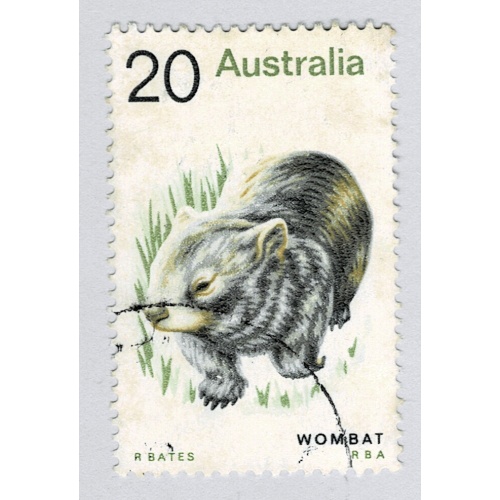 Australia Mammal wombat white 20 cents Used (BP89925)