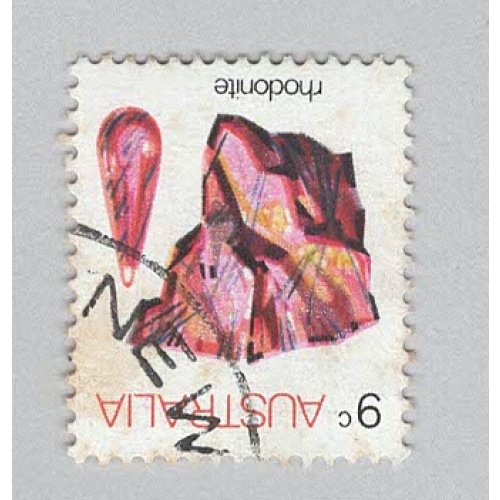 Australia Mineral rhodonite brown 9  Used (BP90017)