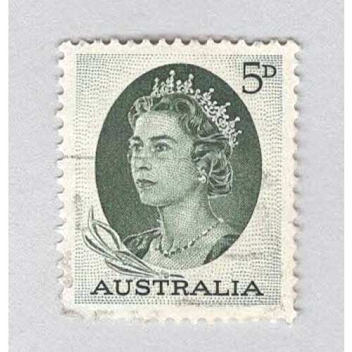Australia King George 6 blue 3 1/2  Used (BP90019)