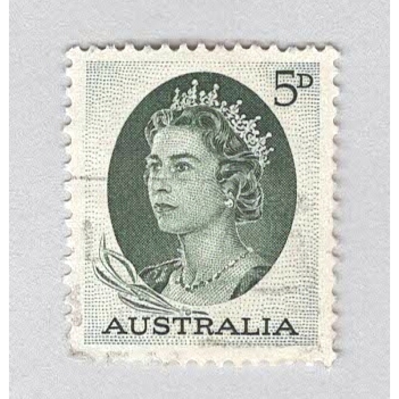 Australia King George 6 blue 3 1/2  Used (BP90019)