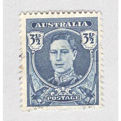 Australia QE 2 red 3 1/2  Used (BP90021)