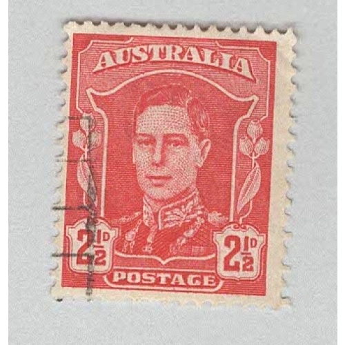Australia QE 2 Violet one  Used (BP90022)