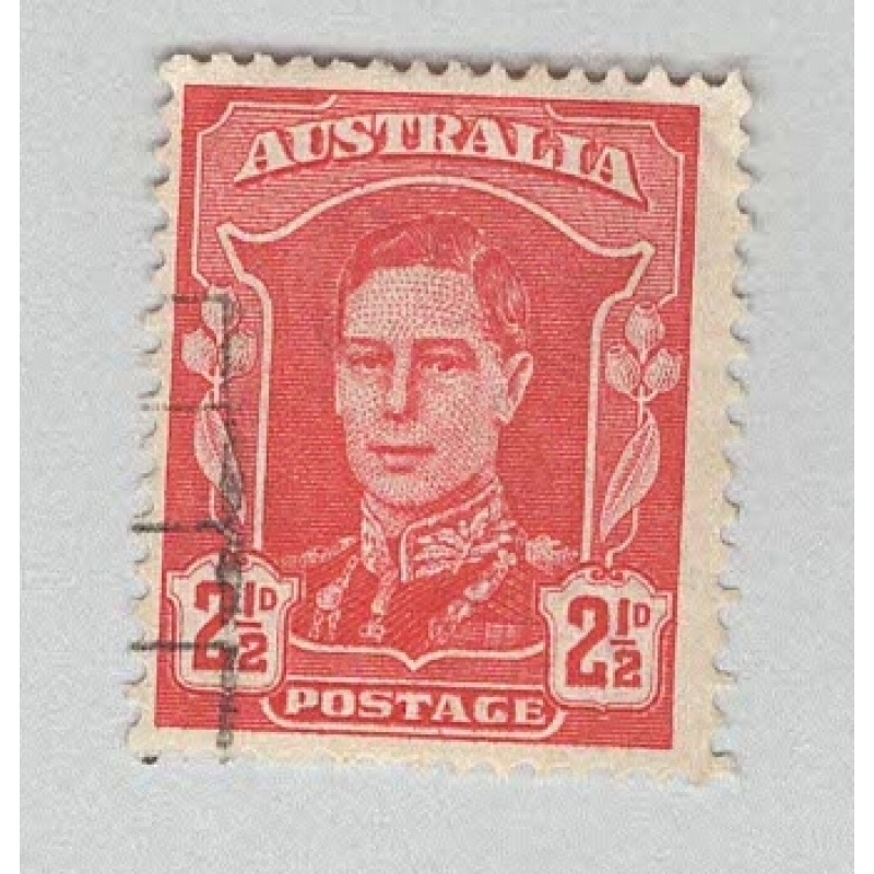 Australia QE 2 Violet one  Used (BP90022)
