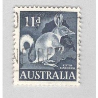 Australia Christmas 1959 Violet 5  Used (BP90034)