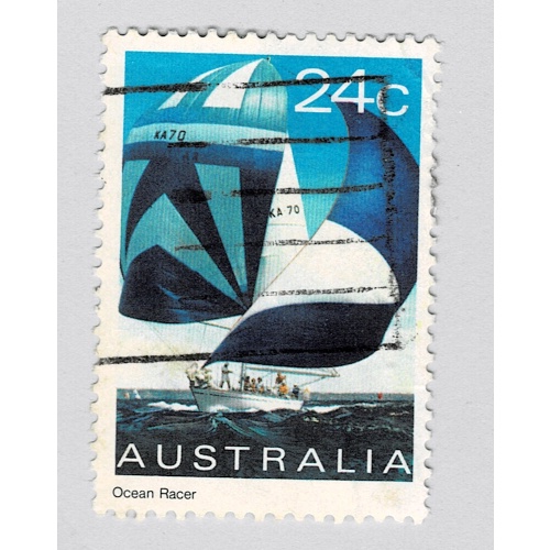 Australia Sailboat blue 24  Used (BP90108)