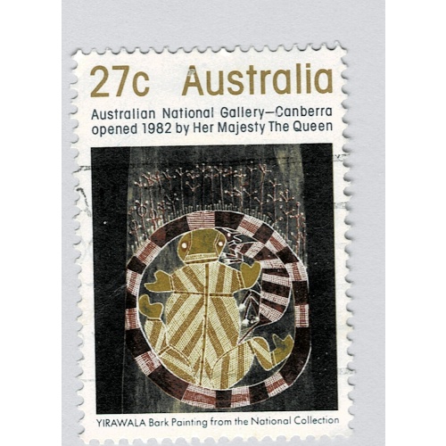 Australia National Gallery 1982 brown 27  Used (BP90116)