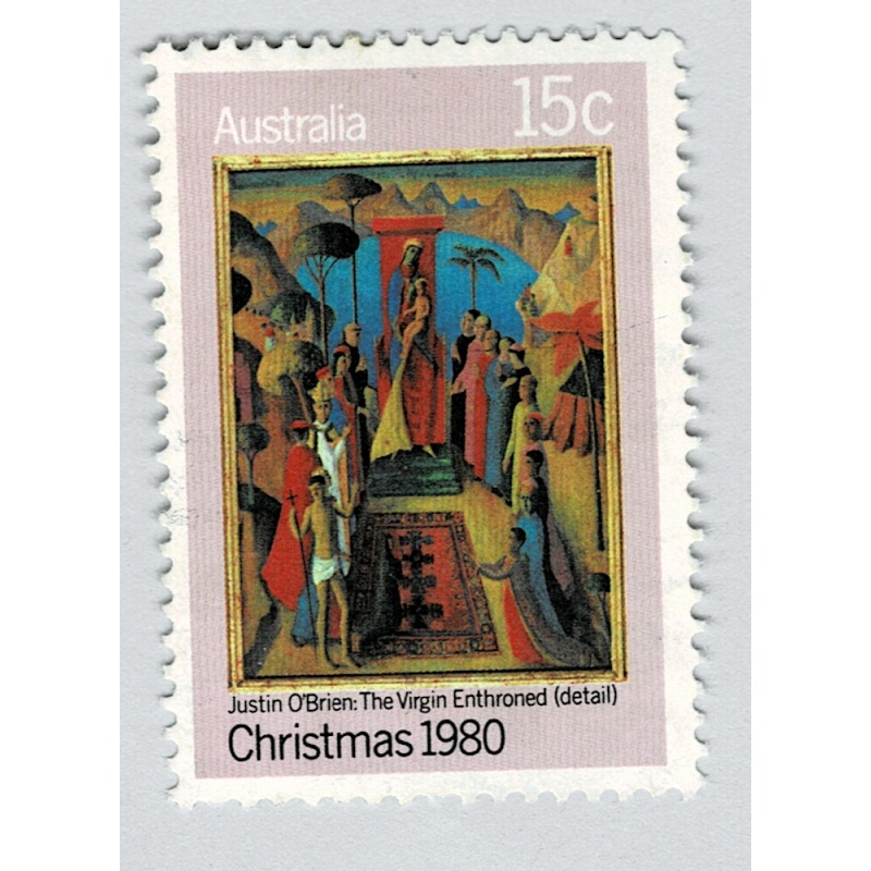 Australia Christmas 1980 rose 15  Used (BP90123)