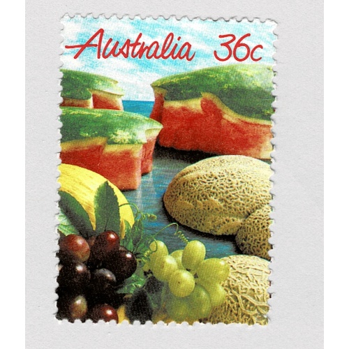 Australia Fruit Multi coloured 36  Used (BP90201)