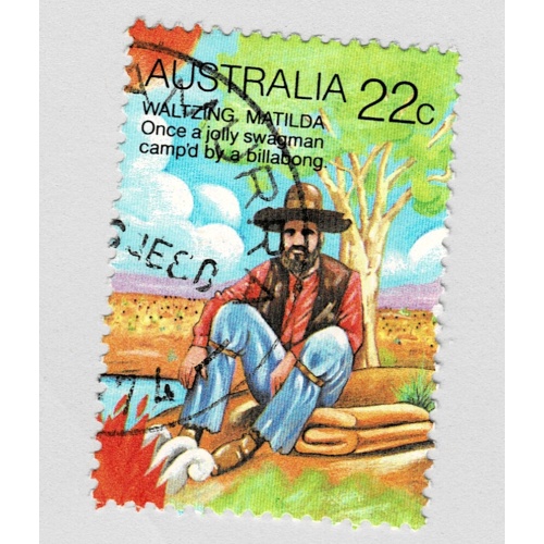 Australia Swagman multicoloured 22  Used (BP90202)