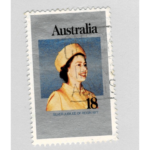 Australia Queen Elizabeth Gray 18  Used (BP90205)