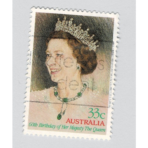 Australia Queen Elizabeth brown 33  Used (BP90211)