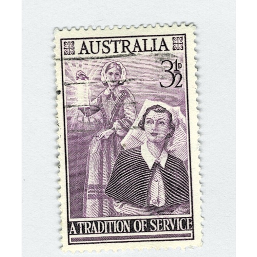 Australia Nurses purple 3  Used (BP90218)