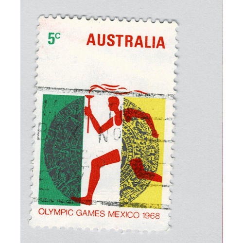 Australia Runner Olympics 1968  Used (BP90221)