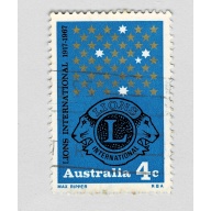 Australia Lions Club blue 1967  Used (BP90223)