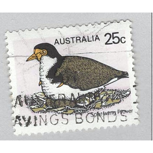 Australia Bird black 25  Used (BP90301)