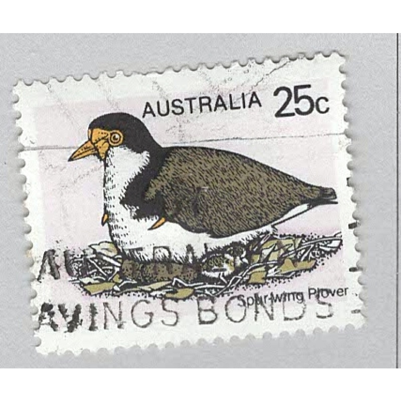 Australia Bird black 25  Used (BP90301)