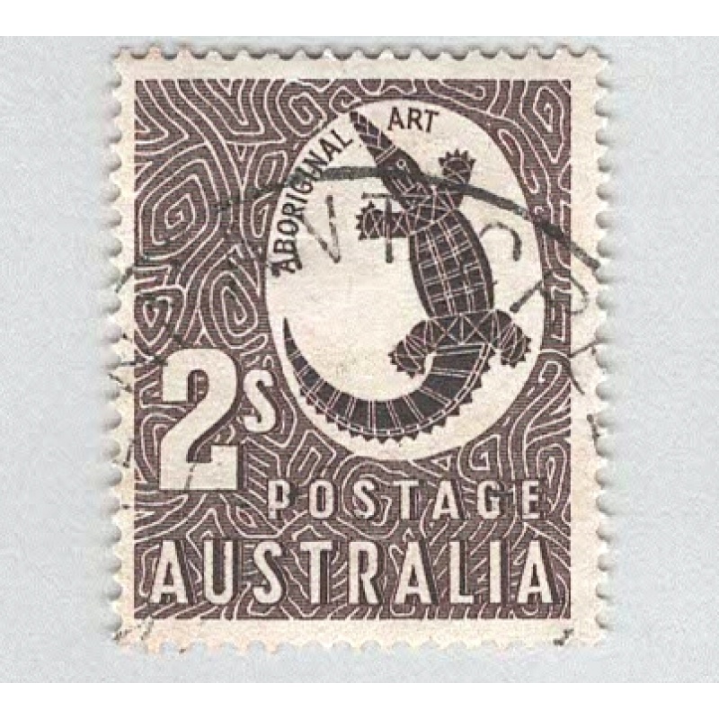 Australia Crocodile brown 2  Used (BP90314)