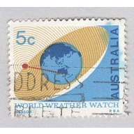 Australia Earth weather watch blue 5  Used (BP90319)