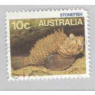 Australia Fish stonefish brown 10  Used (BP90325)