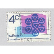 Australia Used YWCA Violet 4   (BP90415)