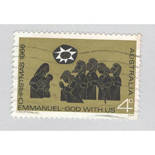 Australia Used Christmas 1966 green for   (BP90422)