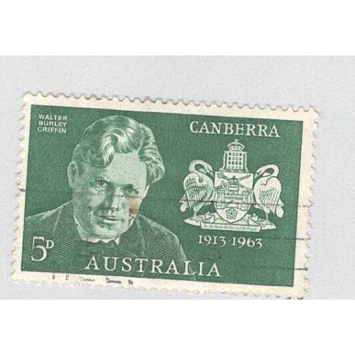 Australia Used Walter Griffin green Canberra   (BP90425)
