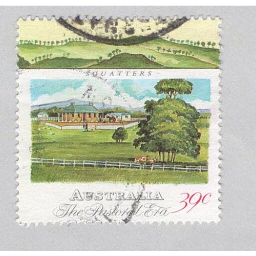 Australia  Used The first fleet Cape of Good Hope green 37   (BP90518)