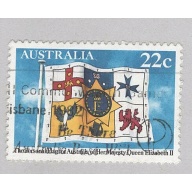 Australia  Used Flags blue 22   (BP90520)