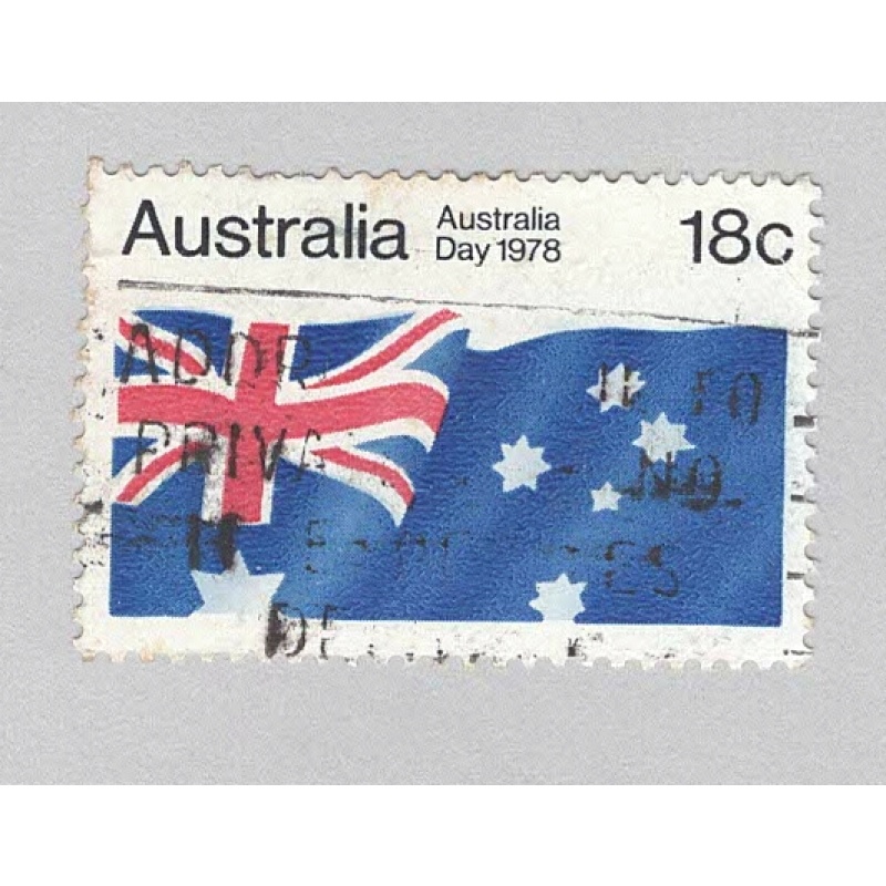 Australia Used Flag Australia day 1978   (BP90617)