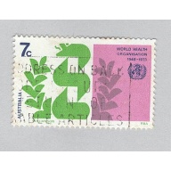 Australia Used World Health Organization 1973   (BP90623)